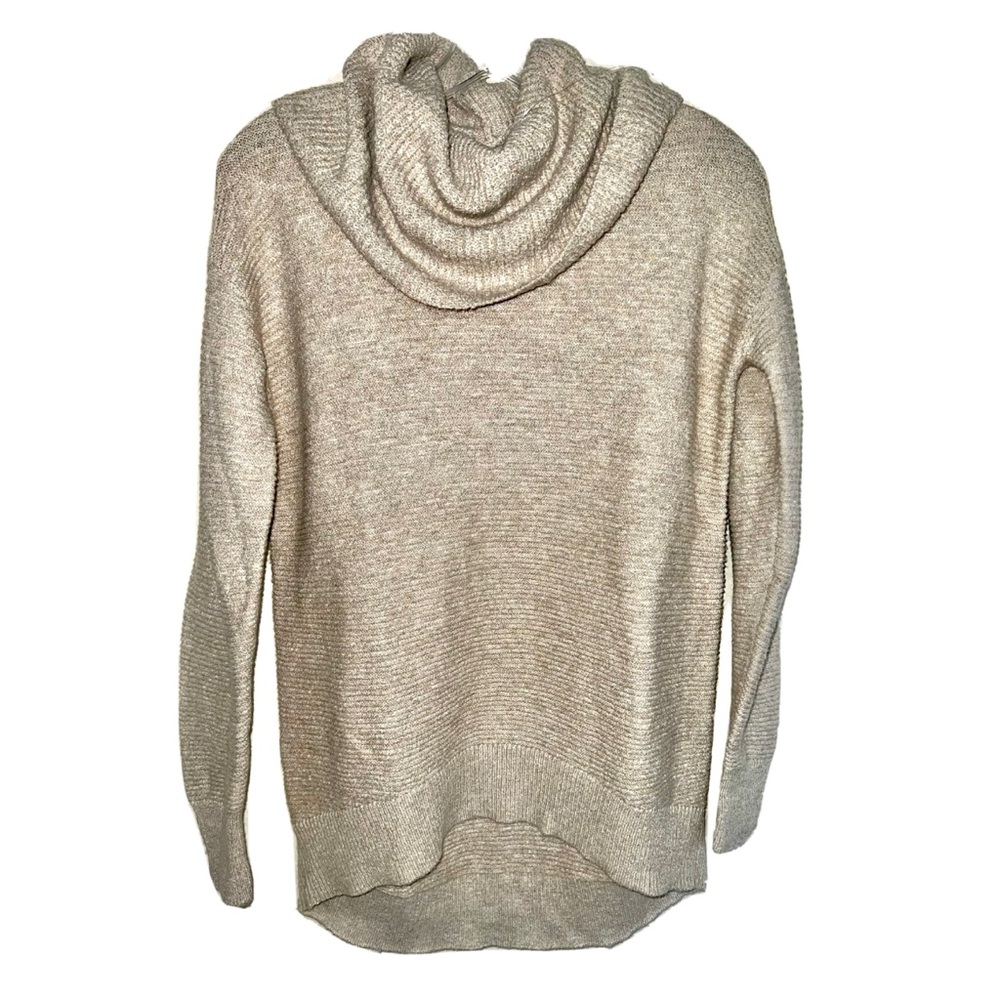 XS Tan Cowl Neck Sweater
